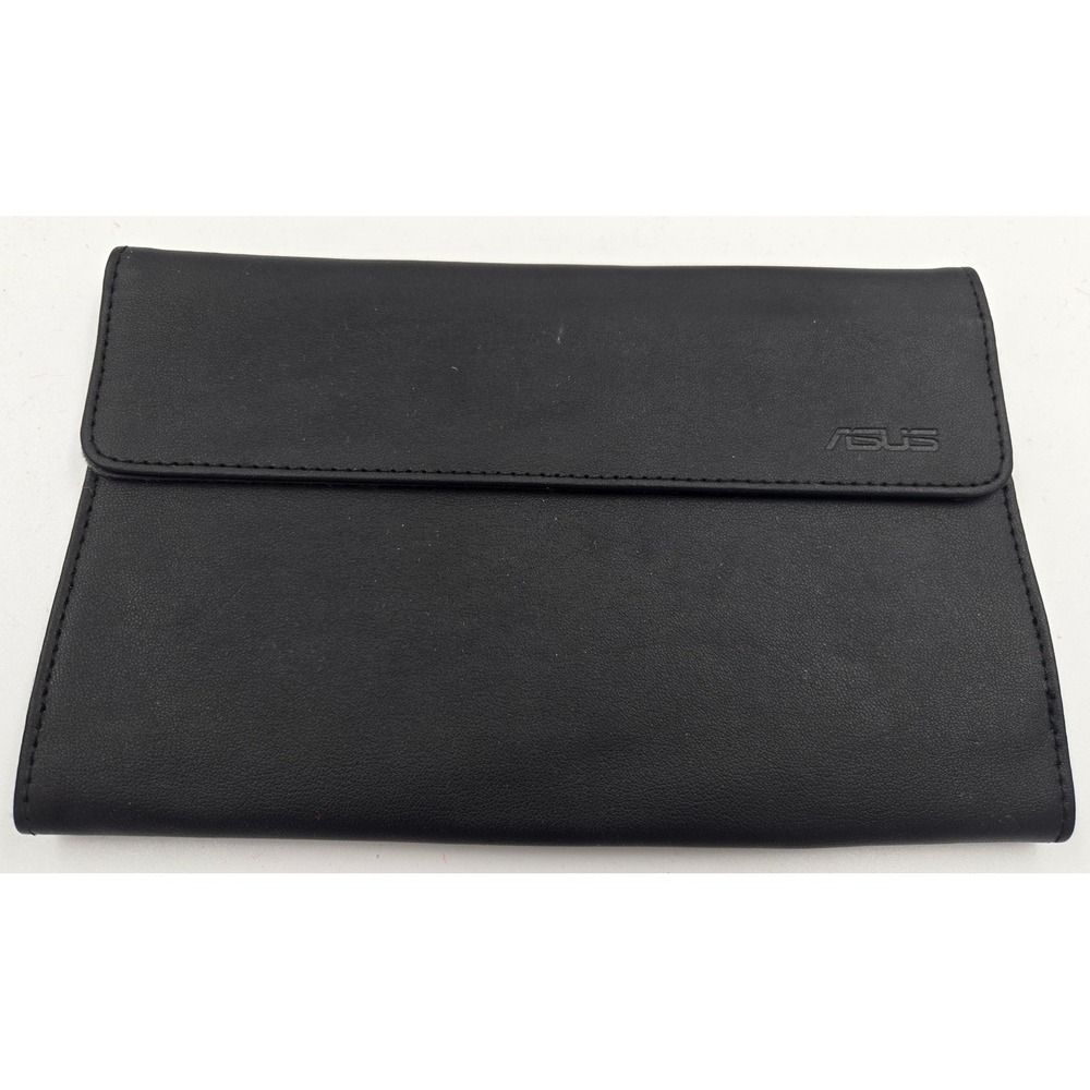 Asus OEM Authentic Black Faux Leather Tablet Sleeve Magnetic Flap Cover Case